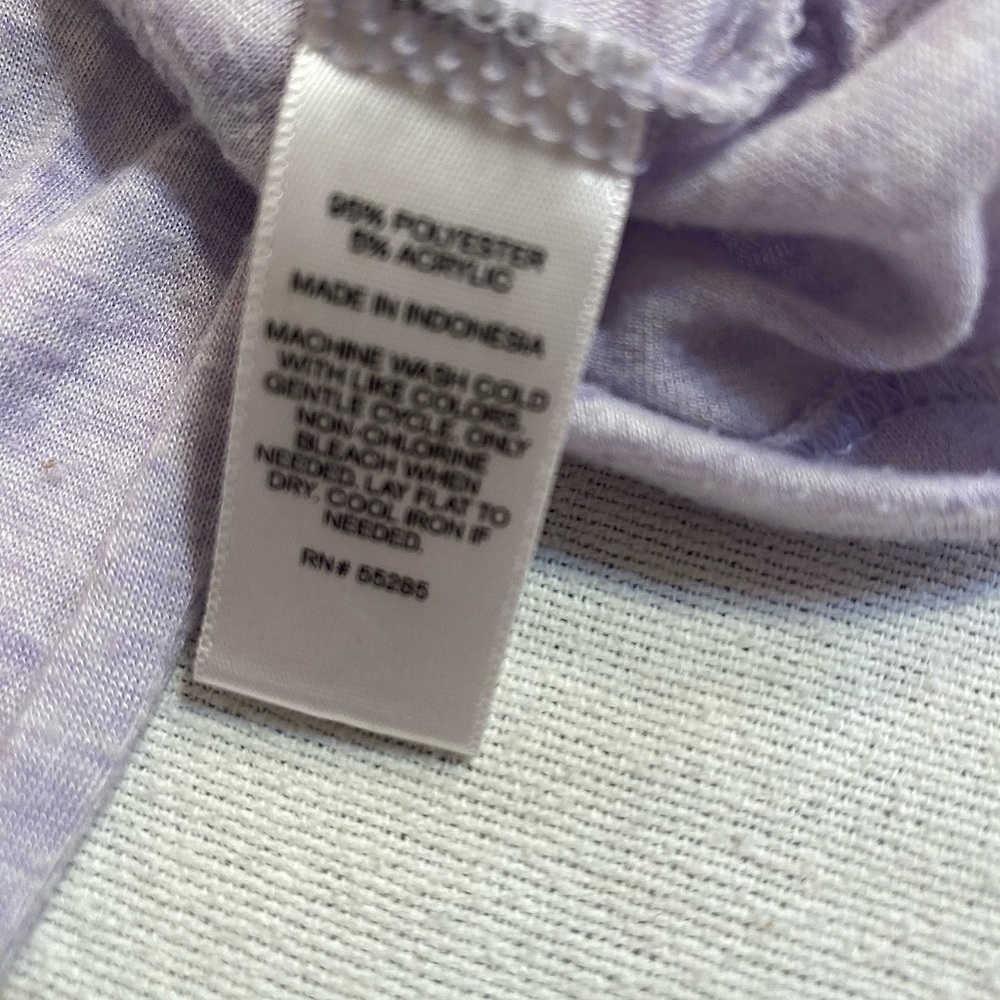 Express lavender tee shirt size S - Picture 4 of 11